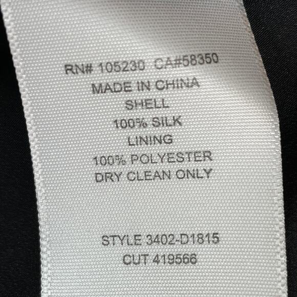 Joie Arianna Silk Dress Arrow Print Swingy Sleeveless Racerback Tank Dress S - Picture 9 of 9